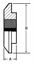 Picture of E-LINE MALETHERMOMETER CAP .50 FNPT TAP T316L