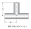 Picture of TEE BUTTWELD T316L 20 RA ID/LT POL OD SF1