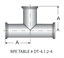 Picture of TEE CLAMP  T316L 20 RA ID/32 RA OD SF1