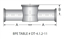 Picture of INSTRUMENT TEE CCC  T316L 20 RA ID / 32 RA OD SF1