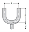 Picture of 180 DEG USE POINT BOTTOM OUTLET T316L 15RA EP ID/32RA OD SF4