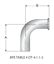 Picture of 90 DEG ELBOW CLAMP X WELD 6 MO 20 RA EP ID/32 RA  OD SF5