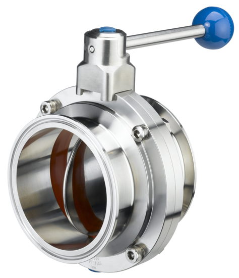 Picture of 3.0" WELD BUTTERFLY VALVE, 316L, SILICONE SEAT