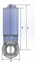 Picture of 1" CLAMP SR NO AIR OPER BFV T304 EPDM SEAT