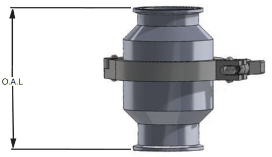Picture of 2.0 CLAMP CHECK VALVE - EPDM
