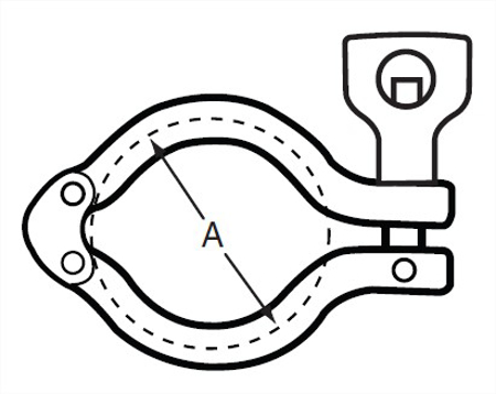Picture for category 13MHHMD - Double Hinged Heavy Duty Clamp