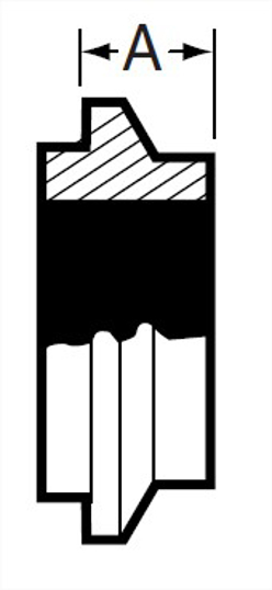 E14WI-5 - Schedule 5 Male E-Line Short Ferrule